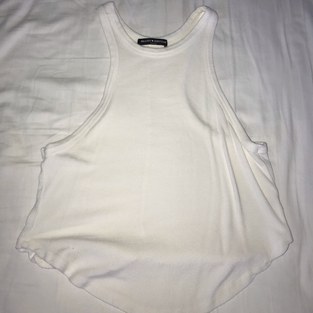 Brandy Melville white tank top